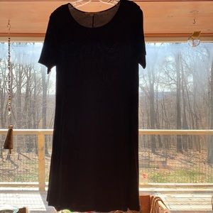 Loft mid length swing dress